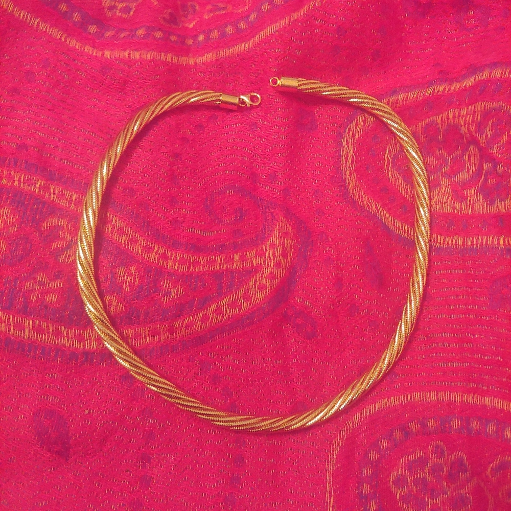 14k silucon necklace